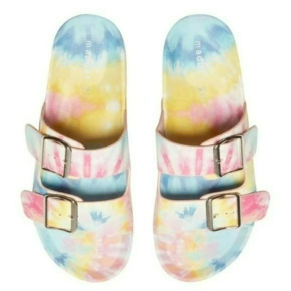 Steve Madden Shoes - Madden Girl Teddy-T Tie Dye Slide Sandals-7